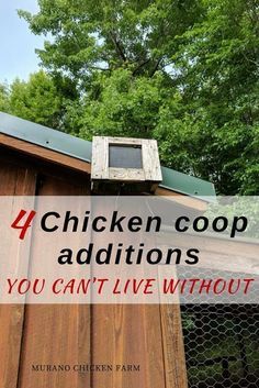 Chicken Coop Ideas, Urban Chicken Farming, Portable Chicken Coop, Chicken Coop Signs, Urban Chickens, Coop Ideas, Coop Design, Best Chicken Coop, Raising Backyard Chickens