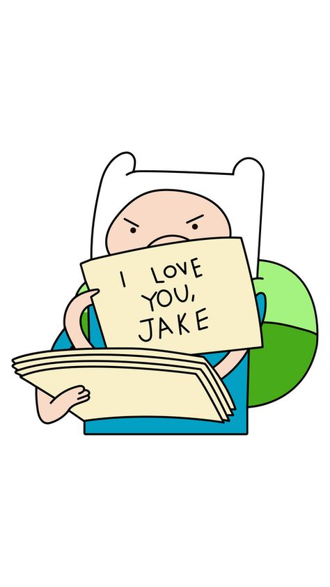 I Love You Jake Adventure Time, Finn And Jake Drawings, Jake And Finn Tattoo, Fin And Jake Adventure Time, Finn And Jake Tattoo, Fin Y Jake, Fin E Jake, Jake Sticker, Adventure Time Finn And Jake