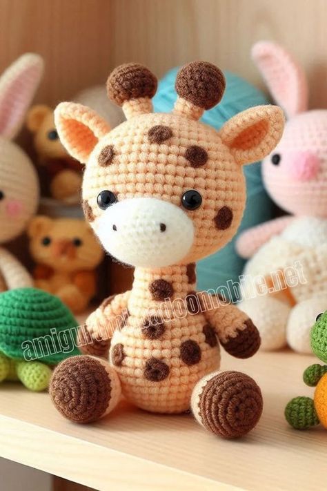 Amigurumi Cute Giraffe Free Pattern-3 – Free Amigurumi Crochet Amigurumi Giraffe, Crochet Giraffe, Crochet Monkey, Giraffe Crochet, Easy Crochet Animals, Dog Doll, Crochet Panda, Crochet Unicorn, Crochet Elephant