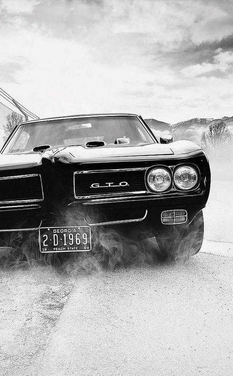 فنسنت فان جوخ, 1969 Pontiac Gto, Vintage Auto's, Rat Rods, Pontiac Gto, American Muscle Cars, Classic Cars Muscle, Car Wheels