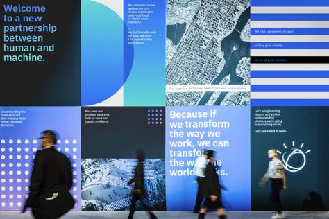 Ibm Design, Signage And Wayfinding, Language Logo, Conference Branding, Proportional Relationships, Directional Signage, Data Visualization Design, Spatial Relationships, Event Signage