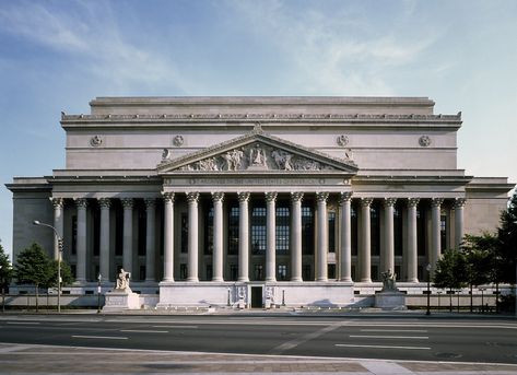 Classical Building, Classical Greece, Old Stone Houses, Roman Architecture, Famous Buildings, Classic Architecture, National Archives, District Of Columbia, Stone House