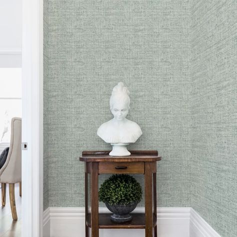 Gracie Oaks Helsinki Papyrus Weave 20' L x 27" W Peel and Stick Wallpaper Roll | Wayfair Weave Wallpaper, York Wallpaper, Motif Simple, York Wallcoverings, Up House, Grasscloth Wallpaper, Wallpaper Panels, Wallpaper Paste, Textured Wallpaper