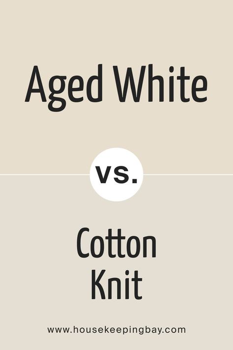 Aged White SW 9180 vs Behr Cotton Knit (PPU7-11) by Sherwin-Williams Behr Cotton Knit, Sherwin Williams White, Behr Paint Colors, Off White Paints, Behr Paint, Accent Walls In Living Room, Paint Colors Benjamin Moore, Benjamin Moore Paint, White Paint Colors