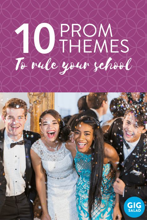 Cool Prom Themes Ideas, Formal Decorations Prom Themes, Prom At Home Ideas, Dance Theme Ideas High School, Prom Planning Ideas, Prom Theme Ideas 2023, Themes For School Dances, Homeschool Prom Ideas, Simple Prom Themes