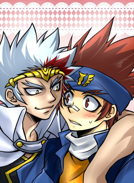 Ryuga & Gingka Beyblade Yaoi Beyblade Ryuga X Gingka, Ryuga Beyblade Fanart, Ryuga X Gingka, Gingka Beyblade, Ryuga Beyblade Wallpaper, Beyblade Gingka, Ryuga Beyblade, Beyblade Ryuga, Villain Izuku