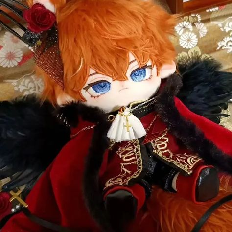 Fox Tartaglia, Genshin Impact Childe, Genshin Impact Tartaglia, 20cm Plush Doll, Childe Tartaglia, Doll Games, Cotton Doll, Yumeko Jabami, Dress Up Dolls