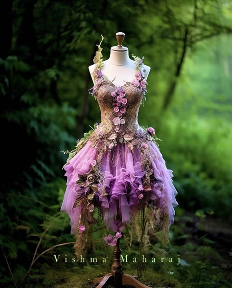 Rein Fair, Fairy Gown, Doll Customization, Fairytale Gown, Fair Outfits, Fantasy Life, Fairy Dresses, Fairy Clothes, Nature Dress