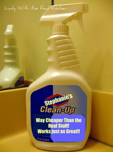 Clorox Spray, I Love Pinterest, Clorox Bleach, Red Rocker, Plastic Spray Bottle, Love Pinterest, Diy Cleaning Solution, Gold Mine, Homemade Cleaning Products