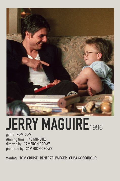 Jerry Maguire Movie Poster Jerry Maguire Movie, Jerry Maguire Poster, 90s Movies Posters, Jerry Maguire Aesthetic, Tom Cruise Jerry Maguire, Jerry Mcguire Movie, Renee Zellweger 90s, Tom Cruise Aesthetic, Classic Movies Posters