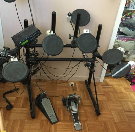 Roland TBD-7 or TD-7 Basic Digital Drum Kit Set. Works. One coupler as pictured needs replacing. 500 Digital Drums, Drum Kit, Drum Kits, Drums, It Works