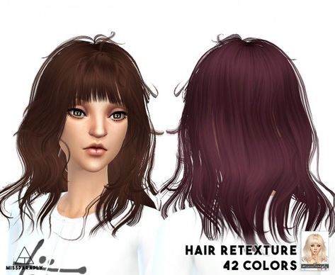 Miss Paraply: Newsea hairs • Sims 4 Downloads Sims4 Cc Wavy Hair, Sims 4 Cc Hair Shoulder Length, Sims 4 Cc Hair Short Bangs, Sims 4 Layered Hair, Sims 4 Cc Messy Hair, Sims 4 Messy Hair, Short Hipster Hair, Black Hair Bangs, Teen Haircuts