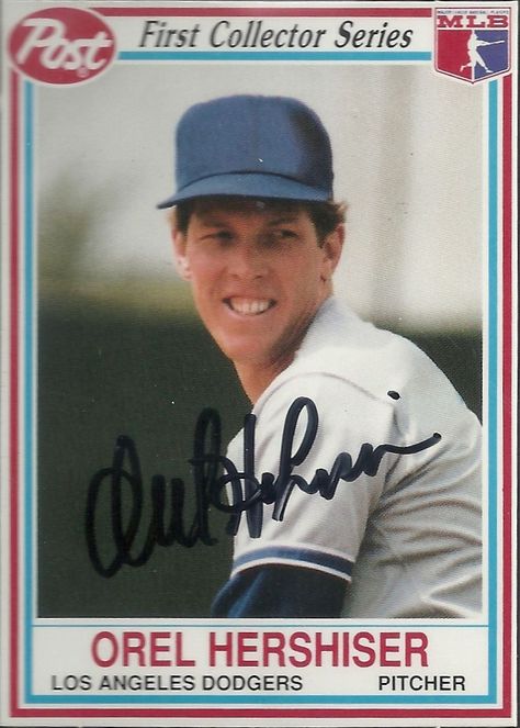 Orel Hershiser, Baseball Trading Cards, Dodgers Baseball, Cleveland Indians, Baseball Team, Los Angeles Dodgers, Baseball Players, Mlb Baseball, Card Set