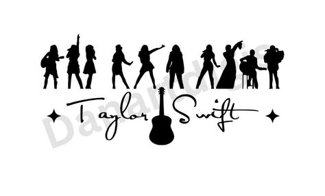 Cricut Taylor Swift, Taylor Swift Silhouette, Taylor Swift Ideas, Poster Ideas, Vinyl Crafts, Silhouette Svg, Taylor Swift, Swift, Printer