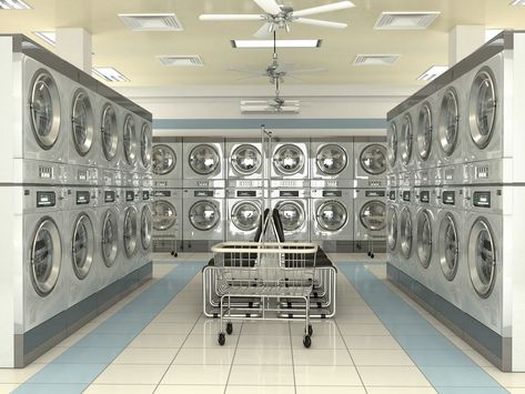 How to Start a Laundromat - Laundry Solutions Company Owning A Laundry Mat, Laundromat Layout Plan, How To Open A Laundromat, Japanese Laundromat, How To Start A Laundry Mat Business, Laundry Mat Aesthetic, Laundry Mat Business Ideas, Laundry Store Design Ideas, Laundry Plan