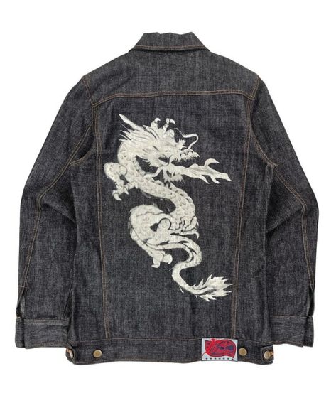 (2) Body Butter: Dragon Denim Jacket (1999) – @zegalba on Tumblr Dragon Jacket, Body Butter, On Tumblr, Apparel Accessories, Denim Jacket, Butter, Fall Winter, Fashion Outfits, Tumblr