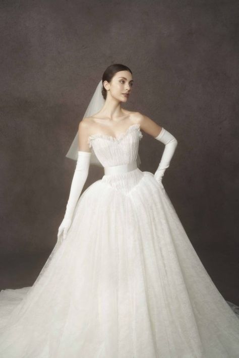 Nicole And Felicia, Nicole Felicia Couture, Nicole Felicia, Drop Waist Wedding Dress, Plain Wedding Dress, Bridal Trends, Pretty Wedding Dresses, Couture Wedding Gowns, A Wedding Dress