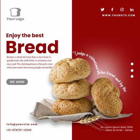 Bakery Social Media, Baked Food, Best Bread, Fair Food Recipes, Brand Awareness, Freshly Baked, Hamburger Bun, Ants, Baking Recipes