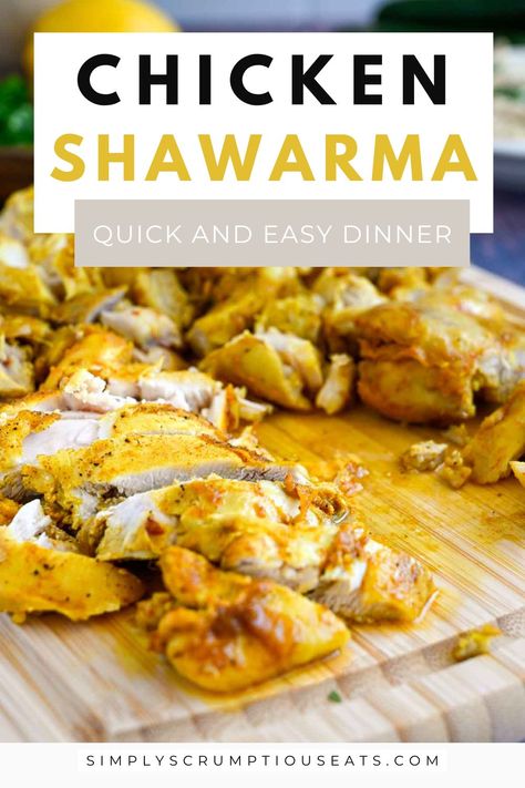 Cutting board of shawarma. Sharwama Pictures, Easy Chicken Shawarma Recipe, Chicken Shwarma Meals, Chicken Schwarma, Chicken Breast Casserole, Shawarma Chicken, Dutch Oven Chicken, Pasta Lunch, Middle Eastern Cuisine