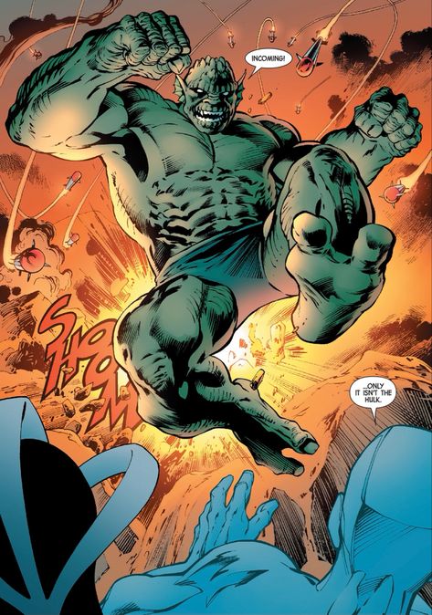 Abomination in Savage Hulk vol 2 #1 | Art by Alan Davis, Mark Farmer & Matt Hollingsworth Abomination Marvel, Emil Blonsky, Zhc Art, Marvel Legion, Hulk Character, Cosmic Comics, David Finch, Yin Yang Art, Hulk Comic