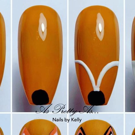 Kelly Scothorn on Instagram: "Cute Autumnal Fox 🦊 

Using #everythingmagpie @magpie_beauty 

SAVE IF YOU LIKE! 🦊 

#asprettyas_nailsbykelly #everythingmagpie #sealife #foxnailart #foxnails #nailsofinstagram #nailart #autumnfox #nailitdaily #showscratch #magpiebeautyusa #nailinspo #magpiegelcolour #pictorial #nailpictorial #nails #stepbystepnails #stepbystep #nailartpictorial #nailarttutorial #nailtutorial #simplefox #instanails #nailpro #nailpromagazine #nailsmagazine #nailedit #nailpictorial #artnails #cutefox #magpiebrandpartner 

@magpiesweden @magpiebeautyusa @nailpromagazine @nailsmagazine @scratchmagazine new_nails_mk @mknogti_video @mk_manikur @mk_nogti_rus @nail_video_mk @manikiur_mk_dizain @w_szponach_mani @best_nail_art_school @secret_manikur @nails_univer @nail_masters_mk @pro Fox Gel Nails, Fox Nails Designs, Fox Nail Art, Nail Video, Fox Nails, Autumn Nails, Cute Fox, Nail Pro, Nail Art Tutorial