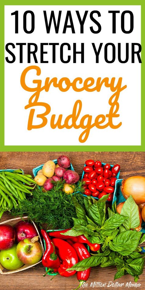 How to stretch your grocery budget - these tips will help make your groceries last longer, allow you to get more bang for your buck and help your groceries last longer! Cheap Groceries, Total Money Makeover, Grocery Savings, Money Makeover, Frugal Lifestyle, Money Saving Meals, Money Advice, Living On A Budget, Grocery Budgeting