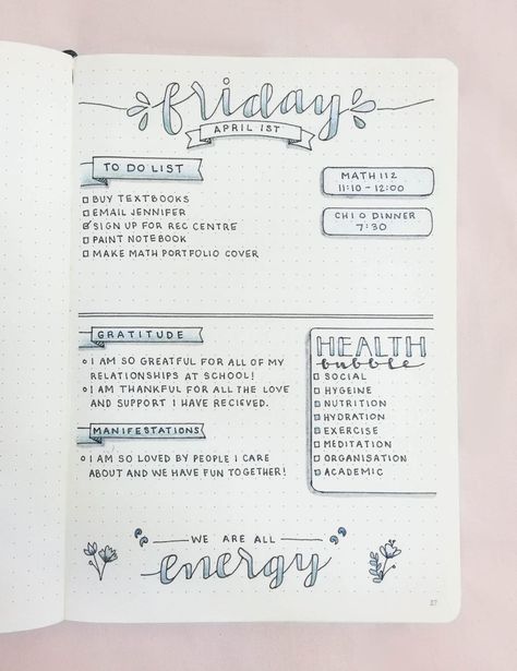 Daily Bujo, Bullet Journal Daily Spread, Bullet Journal Simple, Journal D'inspiration, Daily Bullet Journal, How To Bullet Journal, Weekly Log, Sketch Note, Bullet Journal How To Start A