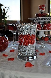 We could load up on these and m's for cheap after valentines day! Red And Silver Graduation Party Ideas, Red Bridal Shower Ideas, Christmas Bridal Shower Ideas, Red Candy Buffet, Christmas Bridal Showers, Candy Buffet Tables, Christmas Shower, 40th Wedding Anniversary, Black Bridal