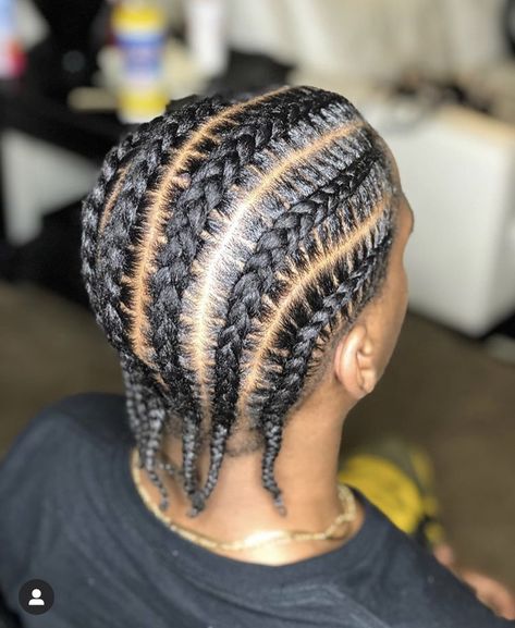 Braids For Mixed Men, Corn Row Men, Men’s Black Hairstyles, 5 Cornrows Braids Men, Corn Rows For Black Men, Thick Cornrows Braids Men, Cornrow Styles For Men Full Head, Braids For Men Cornrows Style, Corn Rows Men Black