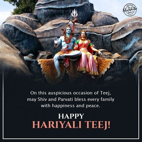 May the magic of this teej brings lots of happiness in everyone's life.  Happy Hariyali Teej to everyone celebrating!   #teej #festival #festivities #indianfestivals Shivaratri Wishes, Happy Hariyali Teej, Maha Shivaratri Wishes, Teej Festival, Maha Shivaratri, Mahadev Ji, Lovely Song, Dermatology Clinic, Shiva Pics