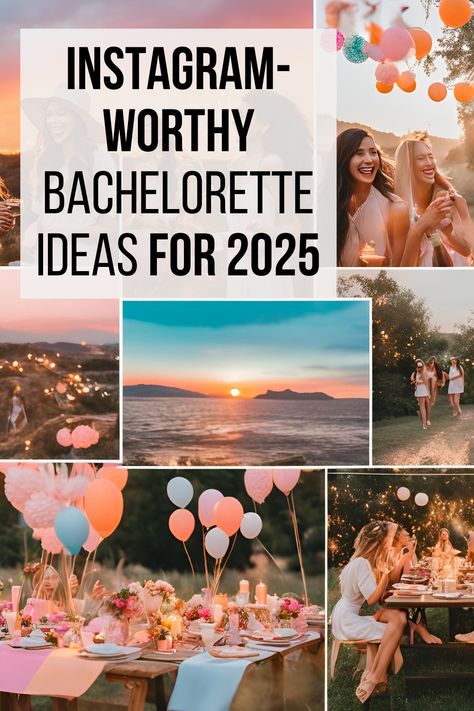 Instagram-Worthy Bachelorette Ideas for 2025

#BachelorettePartyIdeas #BrideSquad #HenDoIdeas #BeachBachelorette #DIYPartyDecor #BridalPartyFun #WeddingPlanning #BacheloretteVibes #CelebrateTheBride #PartyInStyle Medieval Banquet, Trends 2025, Bachelorette Ideas, Good Pranks, Beach Bachelorette, Stag Do, Stag Party, Party Bus, Bride Squad