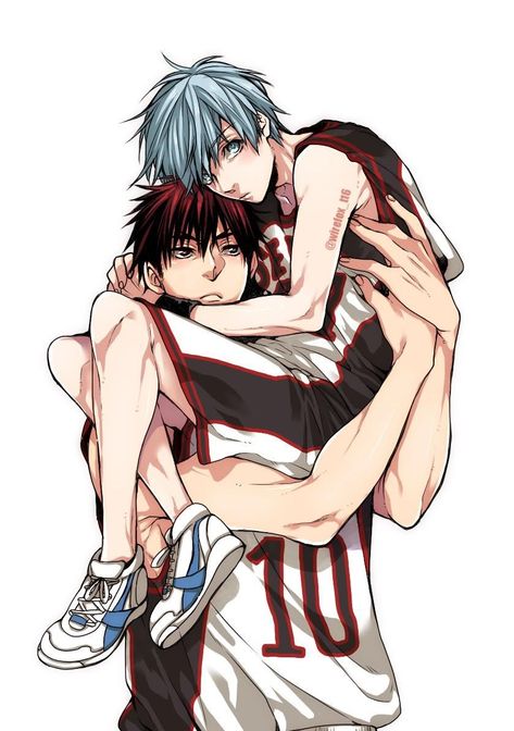 Kagami X Kuroko, Kagami Kuroko, Kagami Taiga, Kuroko Tetsuya, Boys Love, Kuroko's Basketball, Kuroko No Basket, No Basket, Anime Boyfriend