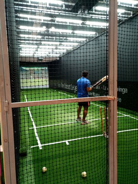 Indoor Cricket Nets, Indoor Tennis Court Design, Indoor Sports Complex Design, Company Entrance, Indoor Running Track, Indoor Cricket, Tennis Court Design, Squash Club, Indoor Batting Cage