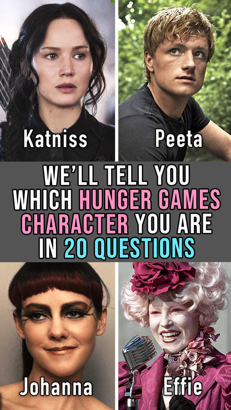 Hunger Games Crochet Patterns Free, What Hunger Games Character Am I Quiz, Which Hunger Games Character Are You, Peeta Quotes, Hunger Games Inspired Outfits, Hunger Games Funny, Hunger Games Pictures, Hunger Games Quiz, Friends Fan Art