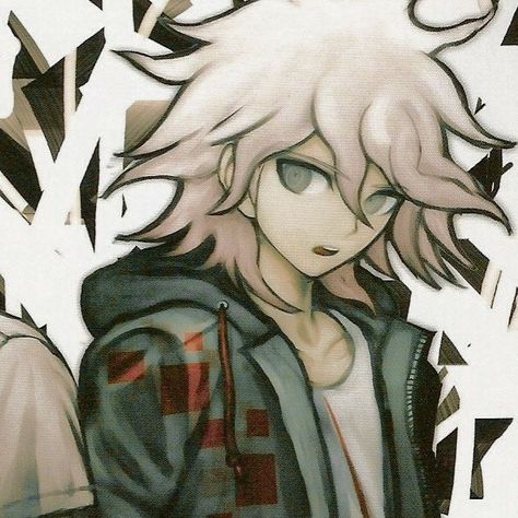 Nagito Komaeda Pfp, Nagito Komaeda Icons, Nagito Pfp, Nagito Icon, Danganronpa Fanart, Danganronpa Icons, Nagito Komaeda, Danganronpa 3, E Mc2