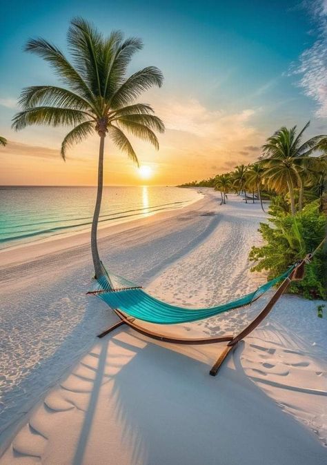 Beach At Sunset, Exotic Beaches, Ocean Pictures, Island Paradise, Pretty Landscapes, Beach Wallpaper, Beautiful Locations Nature, Breathtaking Beauty, Island Vacation