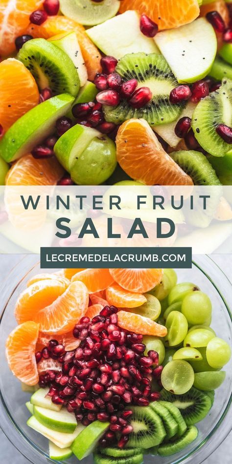 Healthy Taco Salad, Salad Recipes Healthy, Ham Salad Recipes, Winter Fruit Salad, Healthy Taco, Crab Salad Recipe, Best Fruit Salad, Fruit Salad Recipe, Fruit Salad Easy