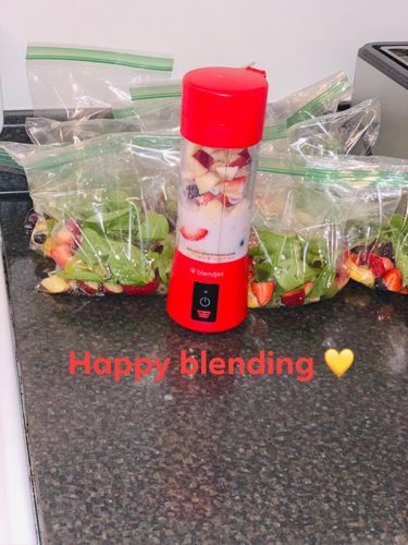 "As my daughter says ”It makes the best smoothies” 😂 I'm just as happy as she is. I love how portable and powerful my blend jet is. It's also super cute. I'm going to have to buy a couple of these as gifts. EVERYONE needs a blend jet." - Jamilly  S. Smoothies For Blend Jet, Blend Jet Smoothie Recipes Healthy, Portable Smoothie Blender Recipes, Blend Jet Recipes Protein, Recipes For Blend Jet, Jet Blender Recipes, Blender Jet Smoothie Recipes, Blend Jet Recipes Healthy, Blender Jet Recipes