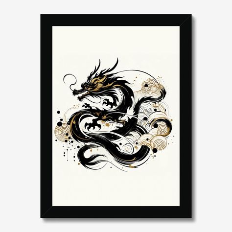 Luna New Year, Gold Chinese Dragon, Jade Emperor, Chinese New Year Zodiac, Gold Illustration, Chinese Zodiac Dragon, Gust Of Wind, Zodiac Animals, Chinese Astrology