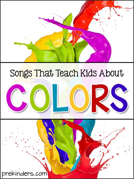 Songs That Teach Kids About Colors Preschool Songs About Colors, Color Rhymes For Preschool, Color Curriculum For Preschool, Colour Circle Time Activities, Teaching Colors To Preschoolers, Crafts About Colors For Preschool, Color Unit Preschool, Colors Theme For Toddlers, Color Preschool Theme