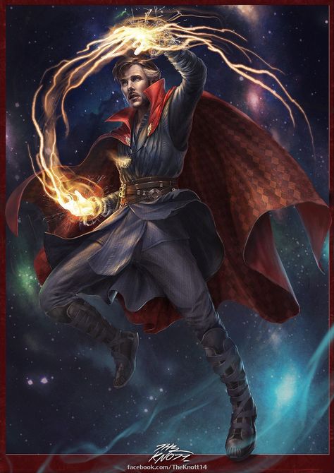 Dr. Strange fan art Doctor Strange Poster, Doc Strange, Doctor Strange Art, Film Marvel, Der Joker, Marvel Fanart, Strange Magic, Doctor Strange Marvel, Marvel Artwork