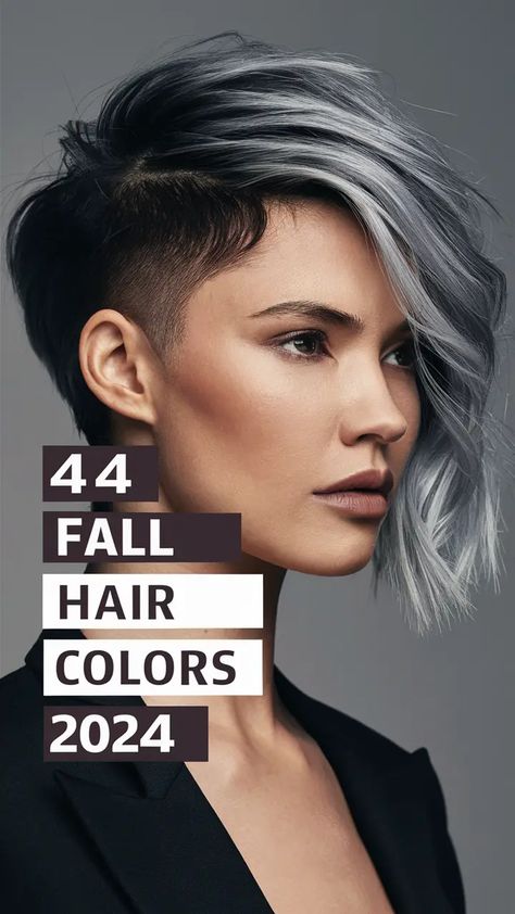 44 Fall Hair Colors 2024: Trending Shades for Blondes, Brunettes, Redheads & More This Season Hair Trends Color, Ash Toner, Short Dark Brown Hair, 2024 Hair Trends, Colors For 2024, Blonde Shades, Fall Hair Color Trends, Trendy Shades, Hot Hair Colors