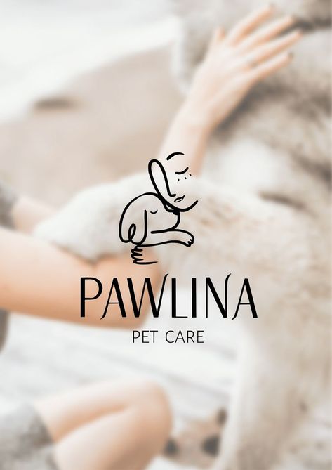 Pet Care Logo, Care Logo Design, Pet Shop Logo, Pet Branding, Dog Logo Design, Boutique Logo Design, Salon Logo Design, Dog Grooming Business, Dog Branding