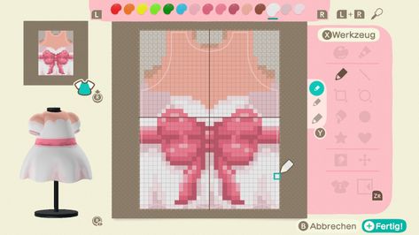 #acnhpattern - Búsqueda de Twitter / Twitter Acnh Ribbon, Acnh Patterns, Acnh Clothes, Animal Crossing Guide, Acnh Designs, Animal Crossing Qr Codes Clothes, Qr Codes Animal Crossing, Pixel Design, Wedding Dress With Pockets