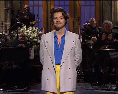 Snl Harry Styles, Harry Styles Snl, Comedy Sketch, Harry Outfits, I Am The Best, Harry Styles Drawing, Jacket Drawing, Harry Styles Outfit, Watermelon Sugar