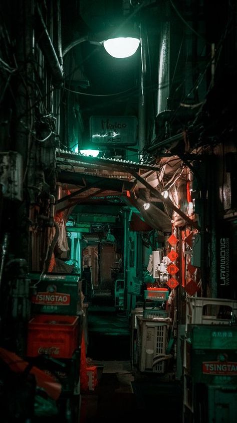 Liam Wong Liam Wong Photography, Low Light Aesthetic, Liam Wong, Kowloon Walled City, Narrative Photography, China Architecture, Cyberpunk City, Scene Art, Visual Aesthetics