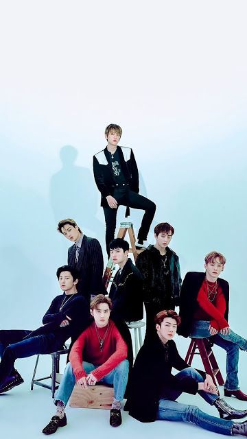 Exo Members New Photo Collection Exo Group Photo, Exo Group, Exo Background, Exo 12, Gu Family Books, Exo Music, Exo Album, Exo Songs, Exo Lockscreen