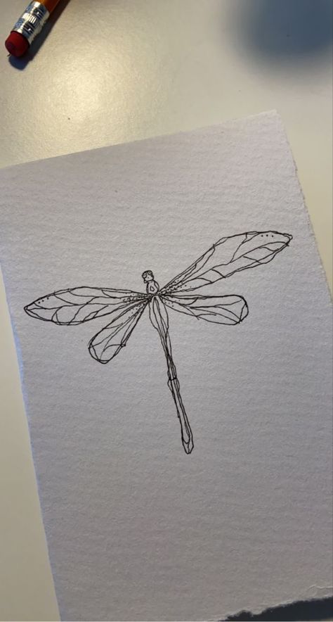 Dragonfly Tattoo Inner Arm, Dragon Flies Tattoos, Journal Drawings, Minimal Tattoos, Fish Tattoo, Dragonfly Tattoo, Shirt Diy, Sketches Tutorial, Spine Tattoos