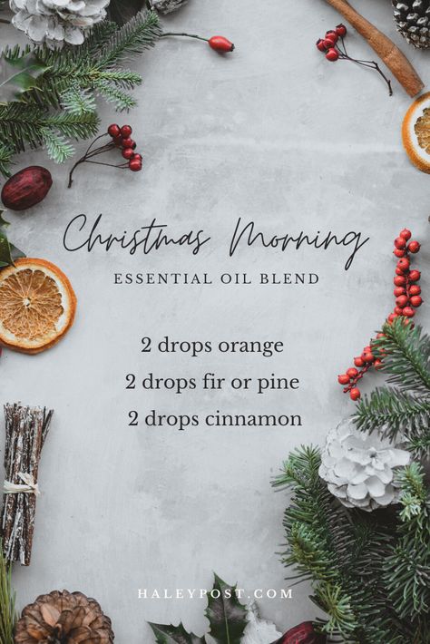 Morning Essential Oil Blend, Christmas Diffuser Blends, Christmas Lockscreen, Essential Oil Combinations, Doterra Business, Essential Oil Diffuser Blends Recipes, Young Living Essential Oils Recipes, Holiday Prep, Diy Essentials