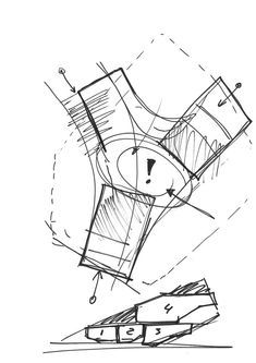 Gallery of UNStudio Wins France's Largest Private Architecture Competition for Cultural Cinema Center in EuropaCity - 13 Cinema Center, Architectural Orders, مركز ثقافي, Architecture Competition, Conceptual Architecture, Architectural Competition, Architecture Concept Diagram, Sacred Architecture, Concept Diagram